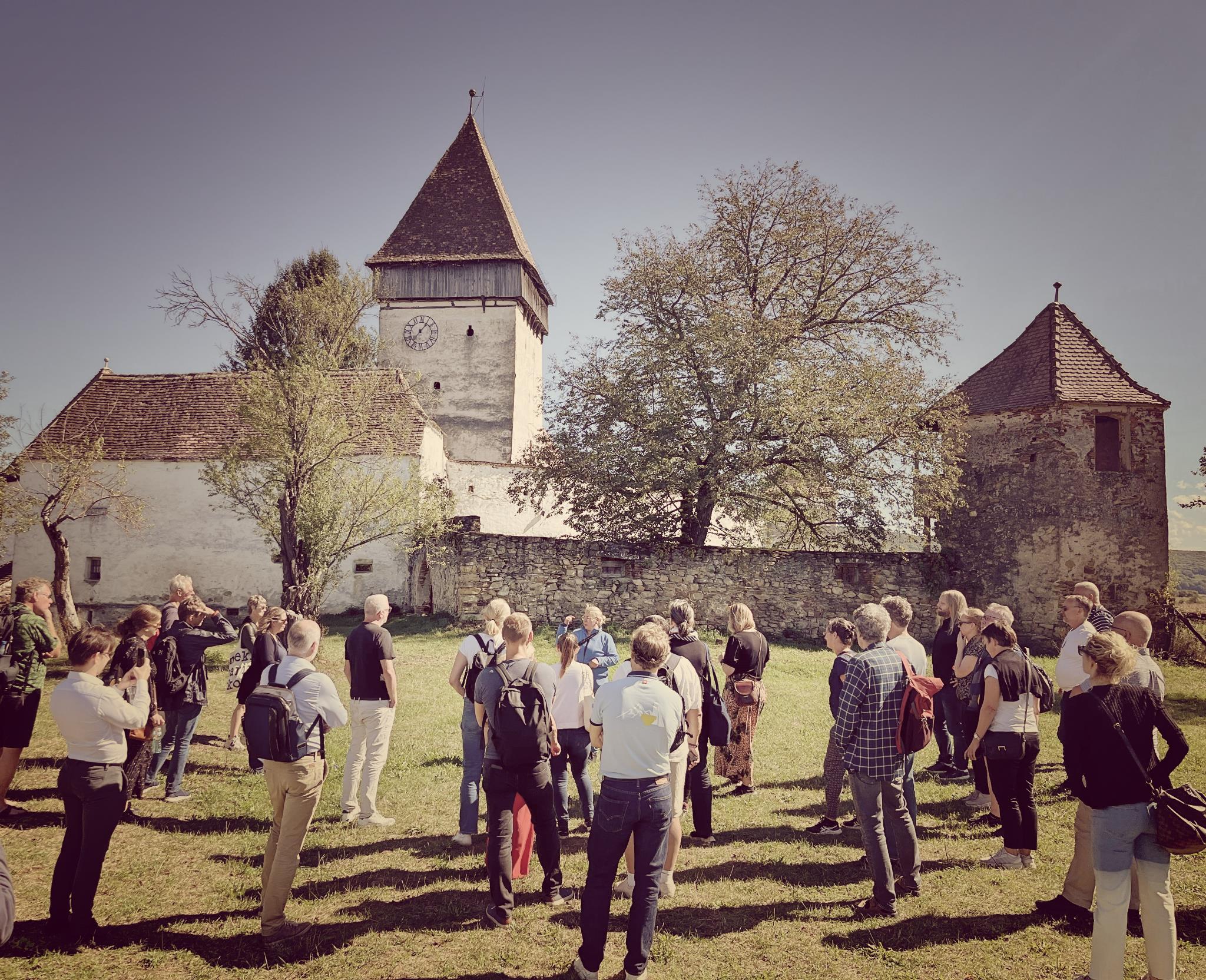 Gruppfoto av körmedlemmar